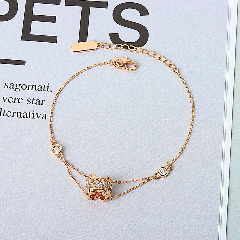 S925 sterling silver bracelet small waist bracelet - Image 2