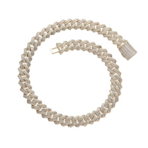 Hip Hop Cuban Chain 15mm Chain Diamond Zircon Necklace