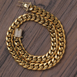 Hip Hop Cuban Chain 14mm Chain Necklace