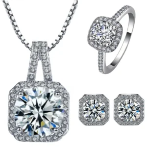 Moissanite S925 sterling silver Jewelry