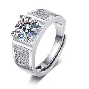 Men's Moissanite Ring