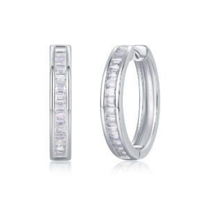 Moissanite S925 sterling silver earrings