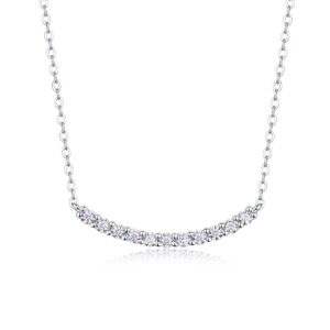 D Color VVS Moissanite Pendant 925 Sterling Silver Necklace Pendant Fine Jewelry For Gift