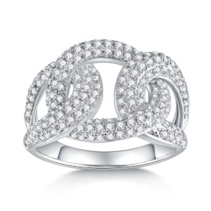 Custom High Quality Moissanite Diamond Rings 925 Sterling Silver Wedding Engagement Ring for Women fine jewelry rings