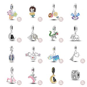 S925 Sterling Silver Beads DIY Beaded Jewelry Accessories