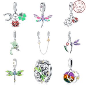 S925 sterling silver beads DIY jewelry accessories