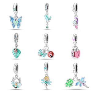 S925 sterling silver beads DIY jewelry accessories