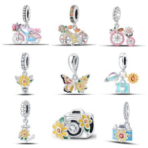 S925 Sterling Silver Beaded DIY Bracelet Accessories