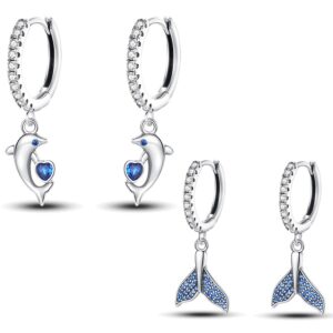 S925 sterling silver beaded calf fishtail bracelet accessory