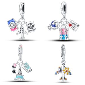 S925 Sterling Silver Beaded DIY Bracelet Accessories