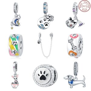 S925 Sterling Silver Beaded DIY Bracelet Accessories