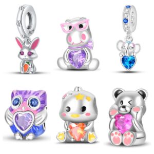 S925 Sterling Silver Beaded DIY Bracelet Accessories