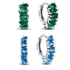 S925 sterling silver stud earrings