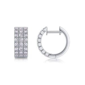 1.44ct Moissanite S925 sterling silver stud earrings