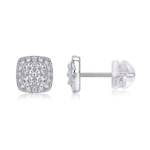 Moissanite S925 sterling silver earrings