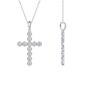 S925 Sterling Silver Necklace Pendant Moissanite Pendant For Women Jewelry 925 silver moissanite