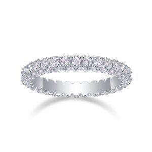 Factory New Designer S925 Silver women's Moissanite Fashion Women Ring