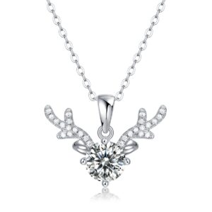 new design necklace for women 925 sterling silver diamond clavicle pendant jewelry