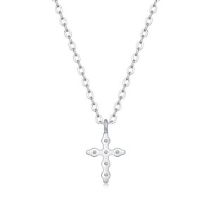 S925 Sterling Silver Moissane Diamond Necklace Moissanite Necklaces