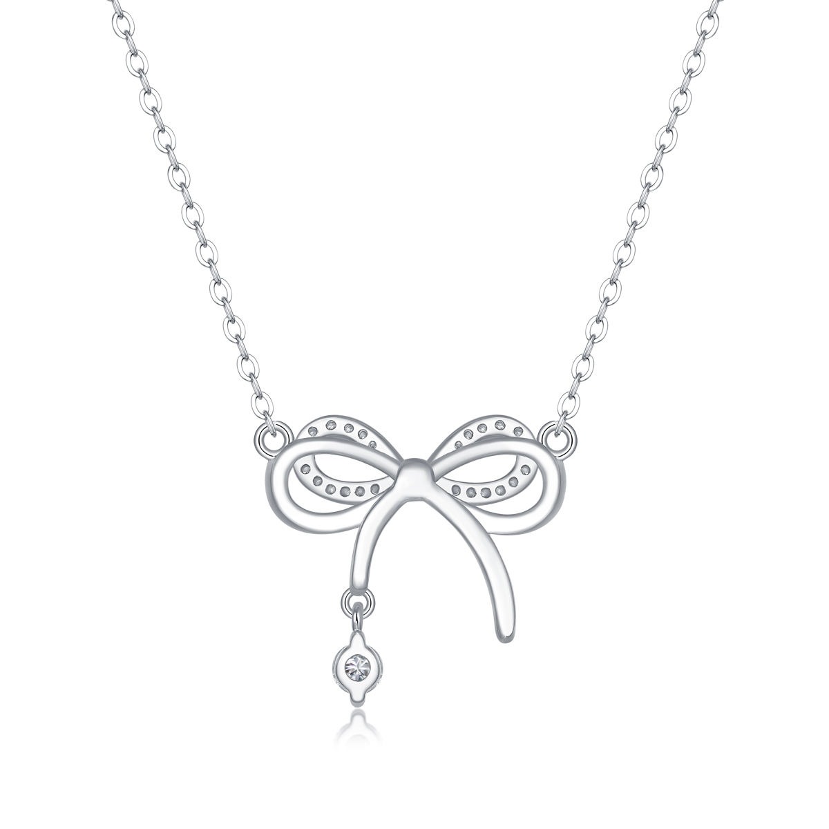 s925 Minimalist Pendant Women Necklaces Jewelry Dainty s925 Sterling Silver Necklace - Image 2