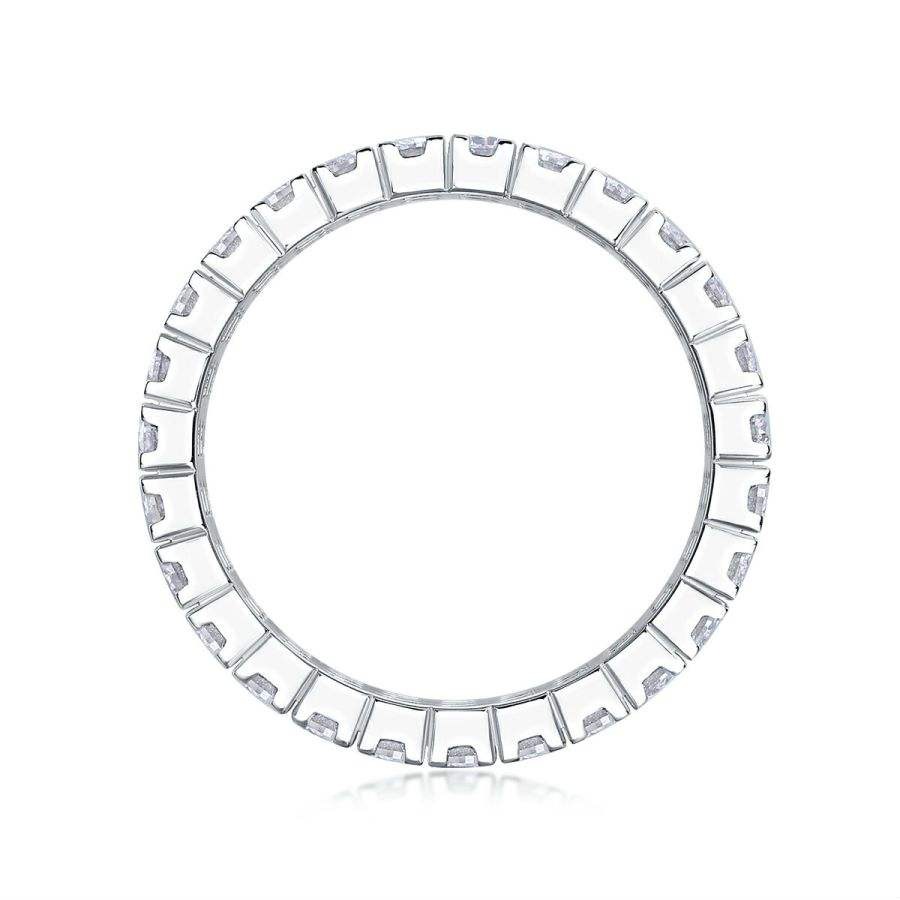 Moissanite Ring S925 Sterling Silver Men's - Image 2