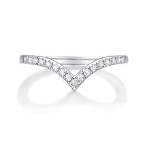 S925 Sterling Silver Moissanite Engagement Ring for Women