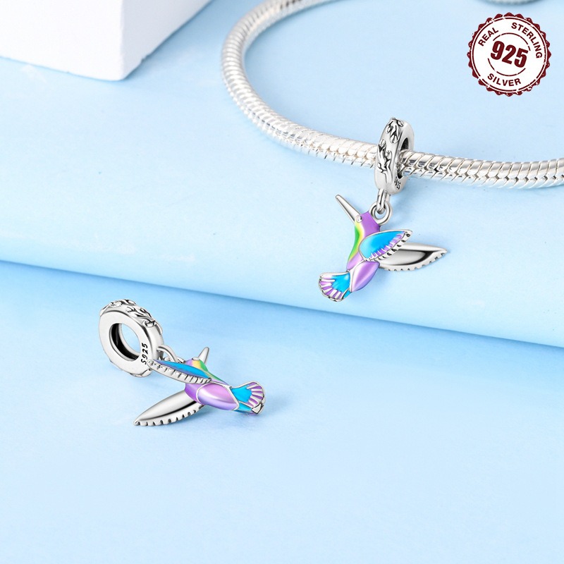 S925 Sterling Silver Beaded DIYxuan'cai Bracelet Accessories - Image 5