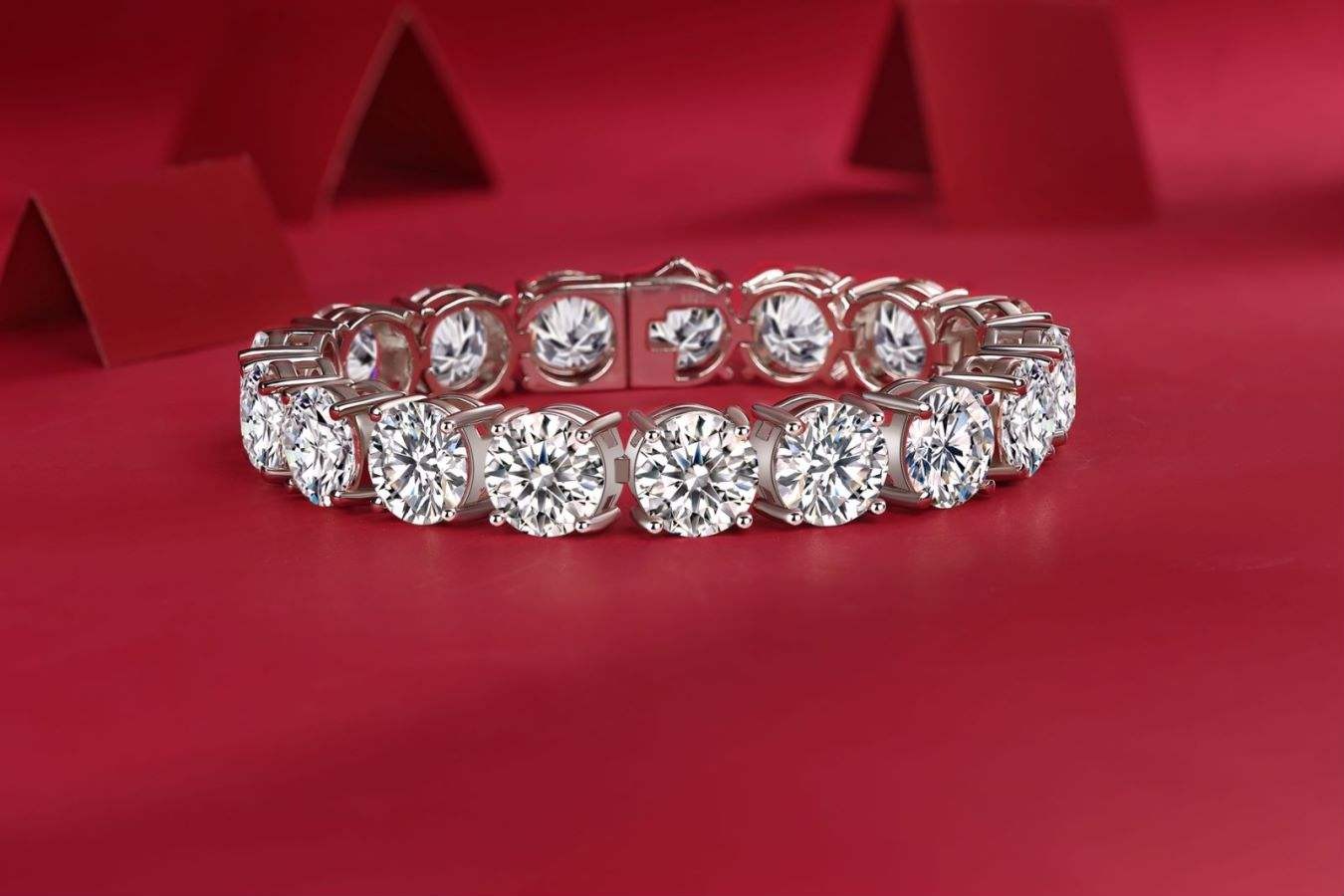 5-Carat Moissanite Tennis Bracelet for Women - GRA Classic Luxury Jewelry, Sparkling Gift for Her - Image 3