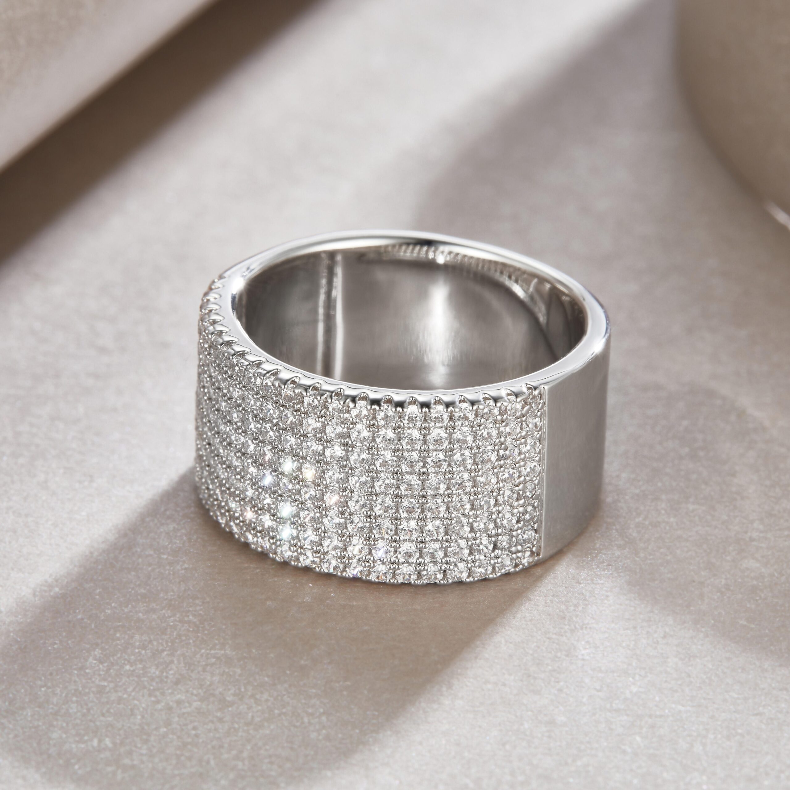 S925 Sterling Silver Ring High Quality Moissanite Diamond Engagement Ring Gift - Image 3