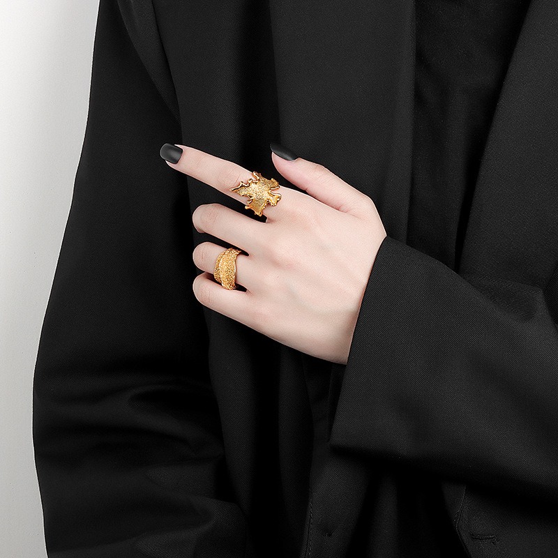 S925 sterling silver ring opening adjustable women's ring - Image 5