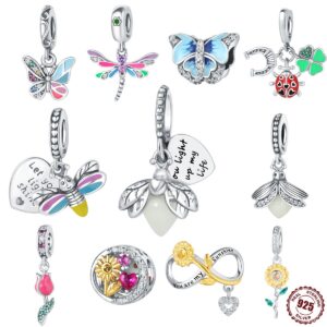 S925 sterling silver beaded bracelet accessory