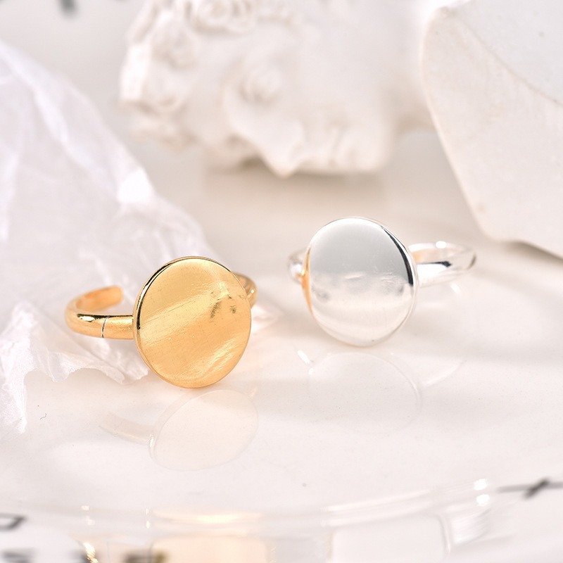 S925 sterling silver ring opening adjustable women's ring style - Image 5