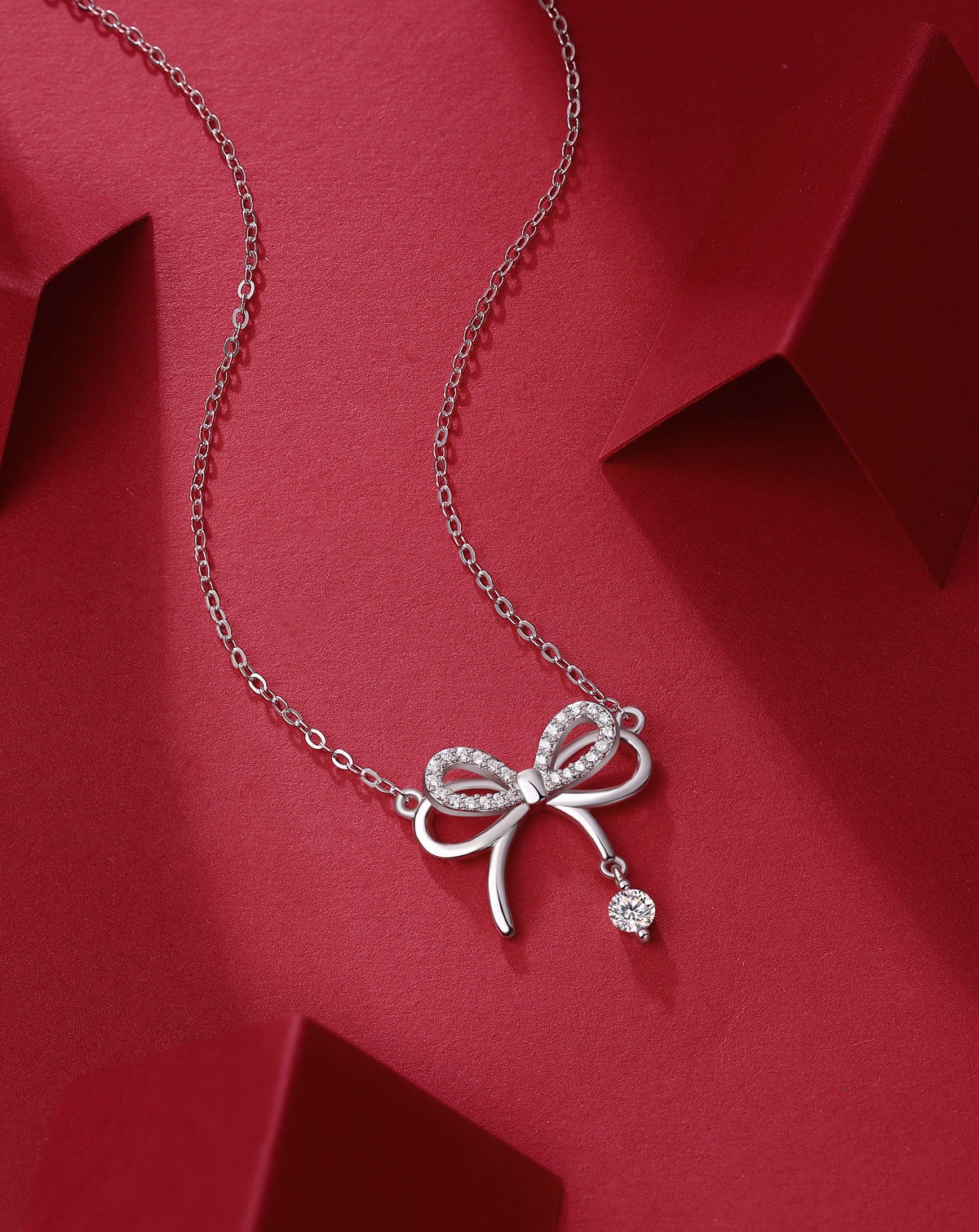 s925 Minimalist Pendant Women Necklaces Jewelry Dainty s925 Sterling Silver Necklace - Image 4