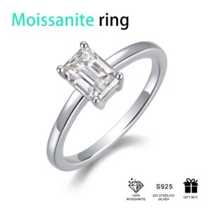 Factory New Designer S925 Silver women's Moissanite Fashion Women Ring