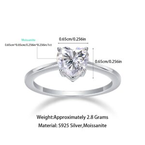 Wholesale 925 Sterling Silver Moissanite Engagement Ring Jewelry White Gold Ring With GRA