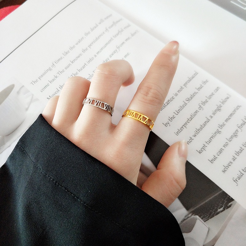 S925 sterling silver ring opening adjustable women's ring - Image 5