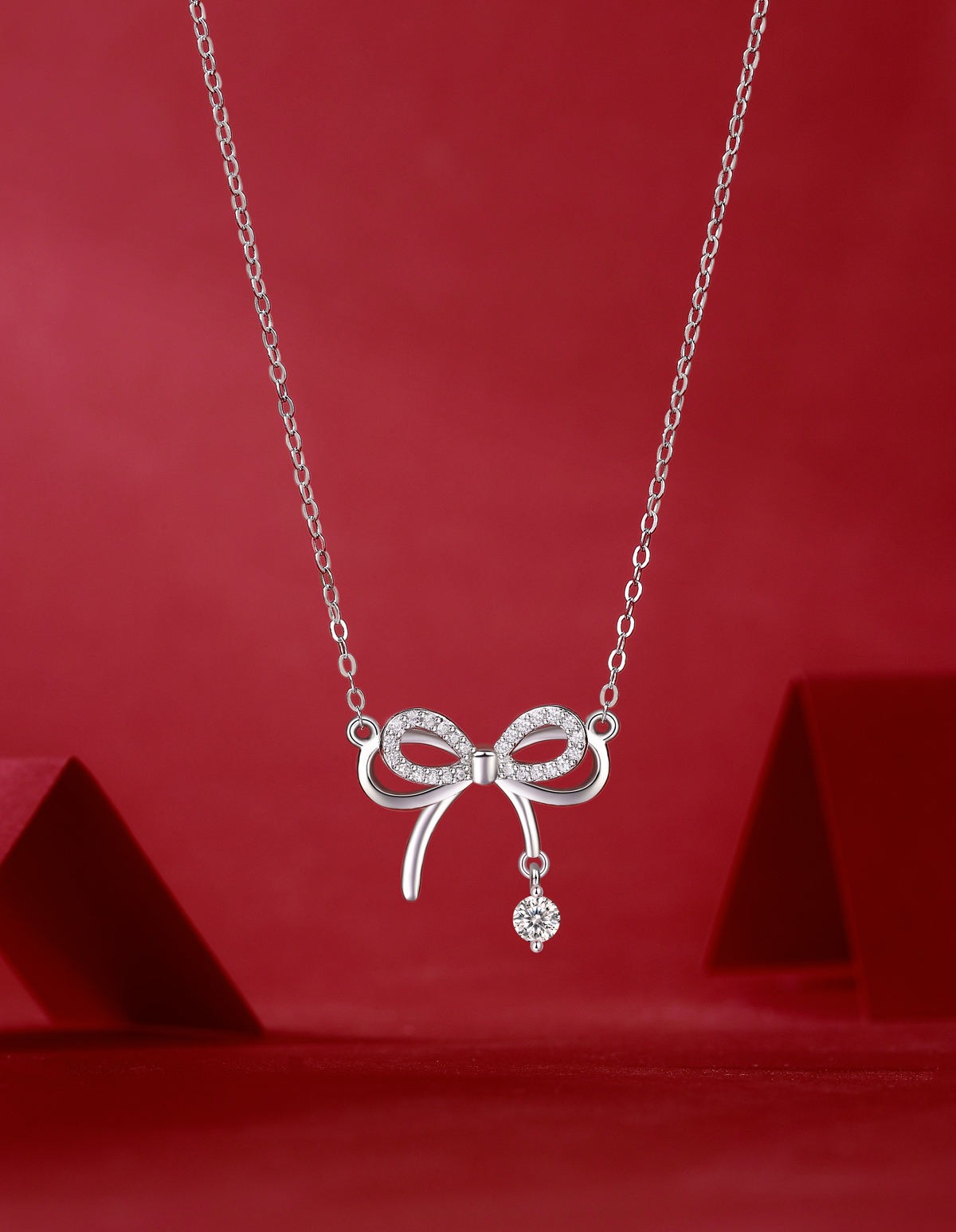 s925 Minimalist Pendant Women Necklaces Jewelry Dainty s925 Sterling Silver Necklace - Image 5