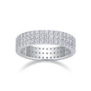 Factory New Designer S925 Silver women's Moissanite Fashion Women Ring