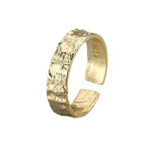 S925 sterling silver ring opening adjustable women's ring