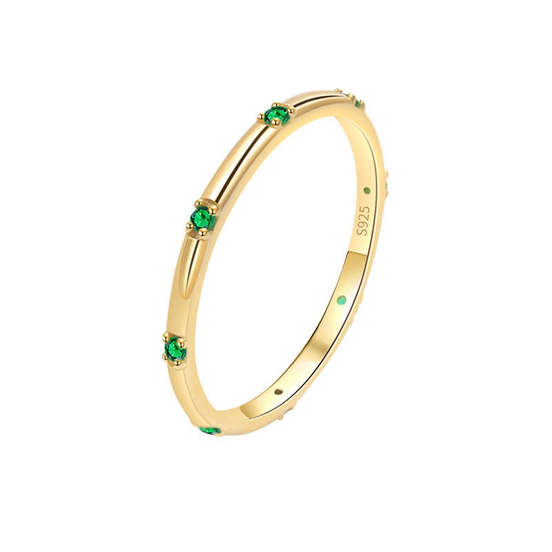 S925 sterling silver ring opening adjustable women's ring