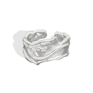 S925 sterling silver ring opening adjustable women's ring