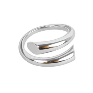 S925 sterling silver ring opening adjustable women's ring