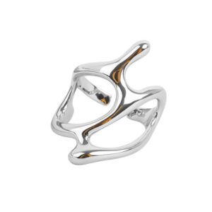 S925 sterling silver ring opening adjustable women's ring