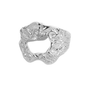 S925 sterling silver ring opening adjustable women's ring