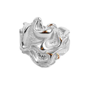 S925 sterling silver ring opening adjustable women's ring