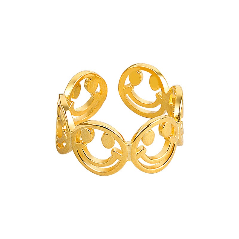 S925 sterling silver ring opening adjustable women's ring