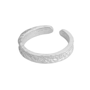 S925 sterling silver ring opening adjustable women's ring