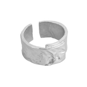 S925 sterling silver ring opening adjustable women's ring style