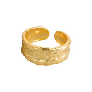 S925 sterling silver ring opening adjustable women's ring style