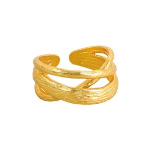 S925 sterling silver ring opening adjustable women's ring style